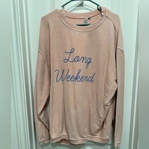 Friday + Saturday Chicka-d Corded Crew Large